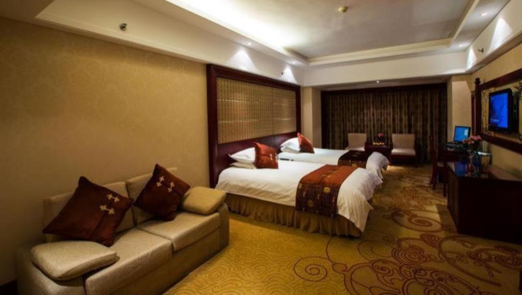 Feicheng Blossom Hotel Exterior foto